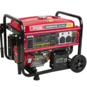 Ryobi 6,5 kva key starter generator